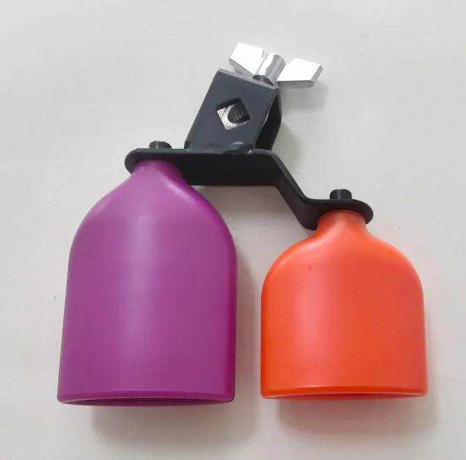 Twin cow bell